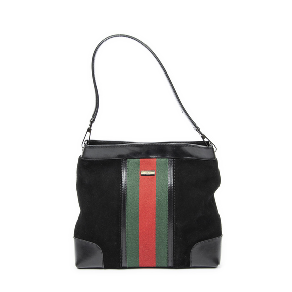 Gucci Web Shoulder Hobo - Picture 1 of 10